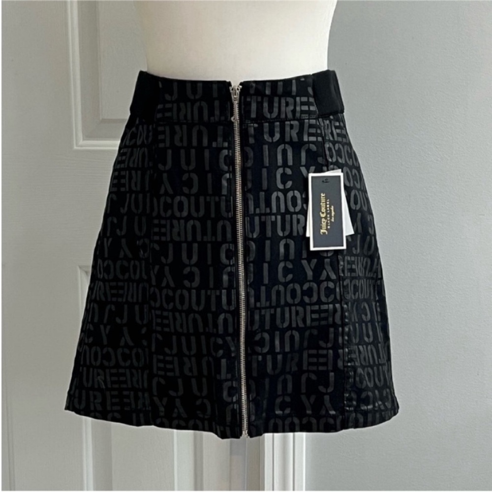 Juicy Couture Black Logo Skirt
Size S